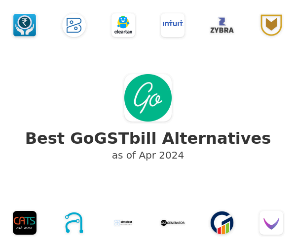 Best GoGSTbill Alternatives