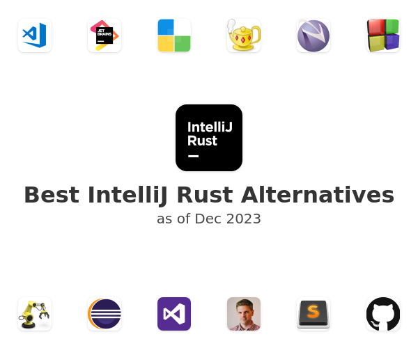 Best IntelliJ Rust Alternatives