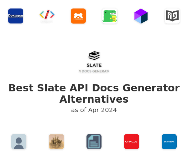 Best Slate API Docs Generator Alternatives