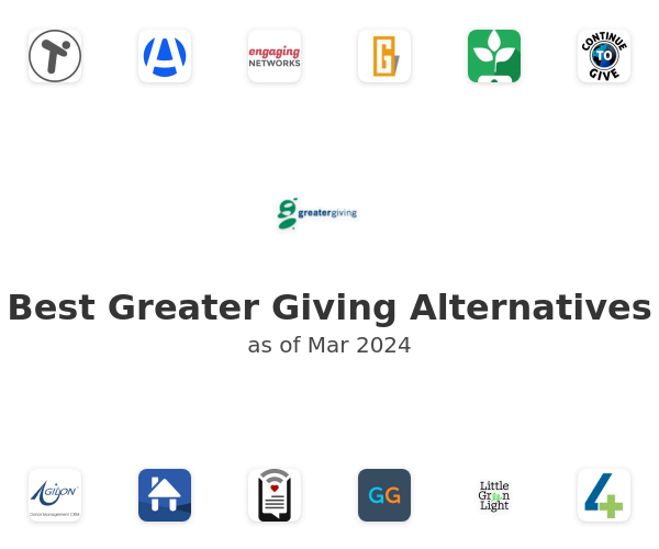 Best Greater Giving Alternatives