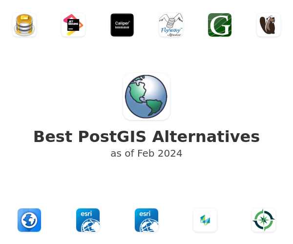 Best PostGIS Alternatives