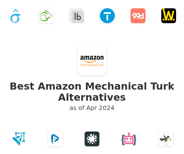 Best Amazon Mechanical Turk Alternatives