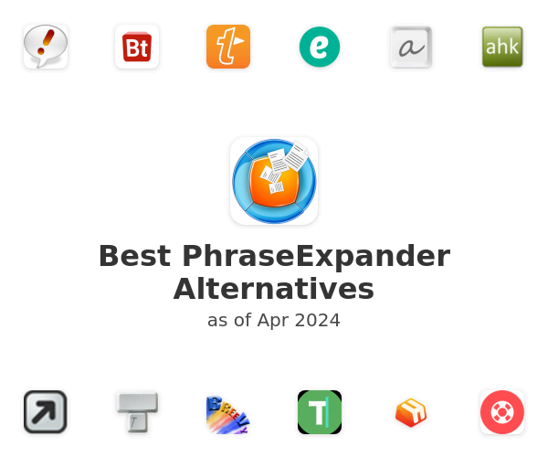 Best PhraseExpander Alternatives