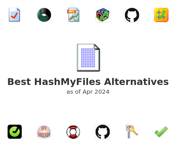 Best HashMyFiles Alternatives