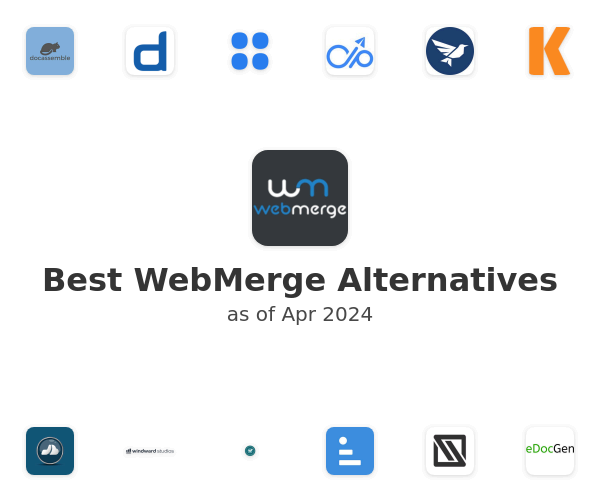 Best WebMerge Alternatives