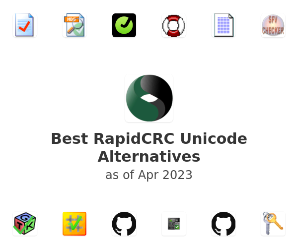 Best RapidCRC Unicode Alternatives