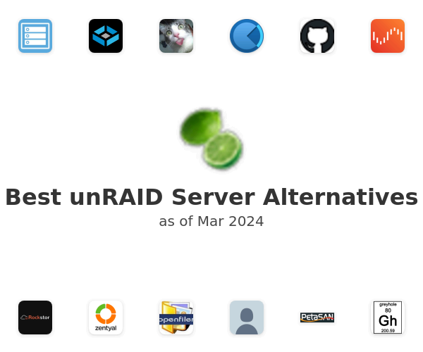 Best unRAID Server Alternatives