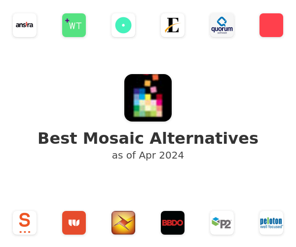 Best Mosaic Alternatives