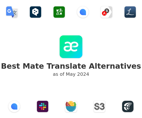 Best Mate Translate Alternatives
