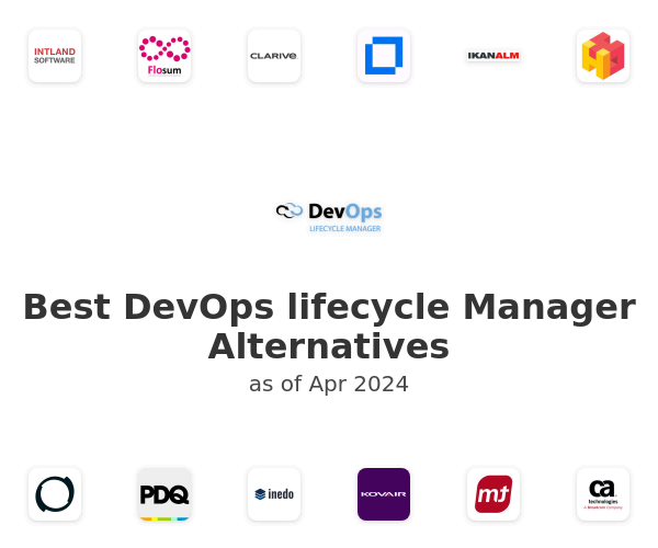 Best DevOps lifecycle Manager Alternatives