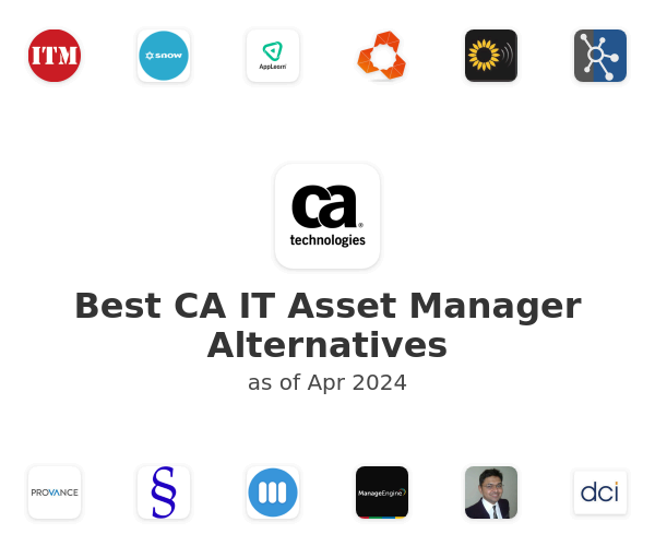 Best CA IT Asset Manager Alternatives