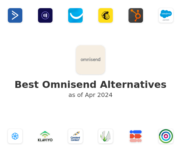 Best Omnisend Alternatives