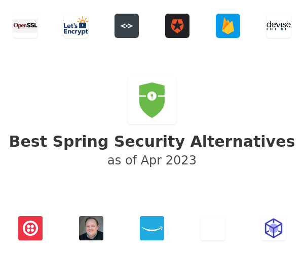 Best Spring Security Alternatives