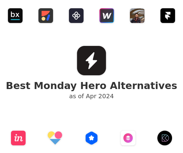 Best Monday Hero Alternatives