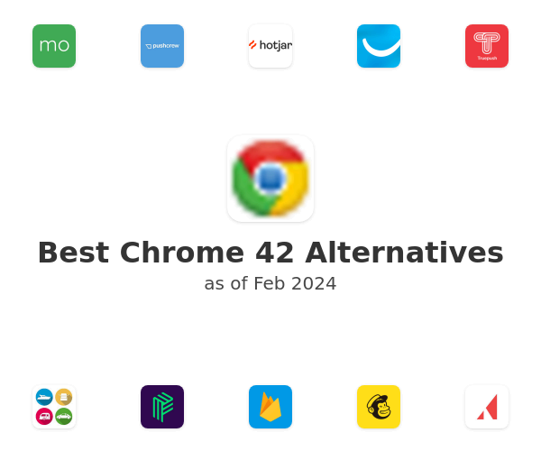 Best Chrome 42 Alternatives