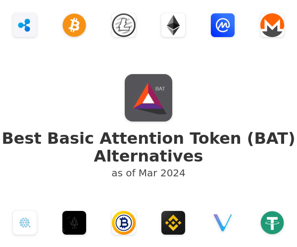 Best Basic Attention Token (BAT) Alternatives