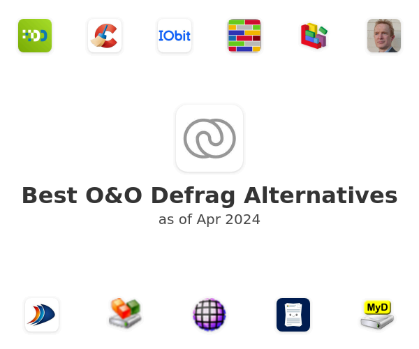 Best O&O Defrag Alternatives