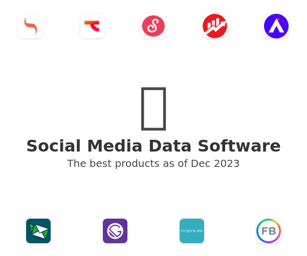 Social Media Data Software