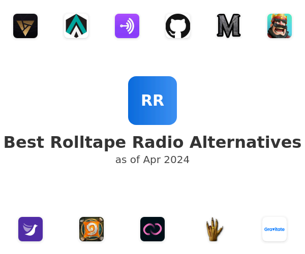 Best Rolltape Radio Alternatives