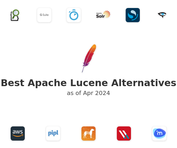 Best Apache Lucene Alternatives