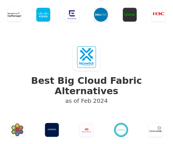 Best Big Cloud Fabric Alternatives