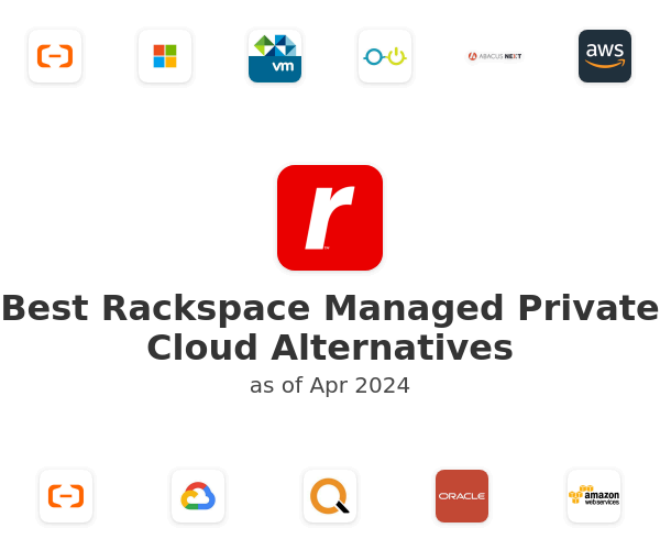 Best Rackspace Managed Private Cloud Alternatives
