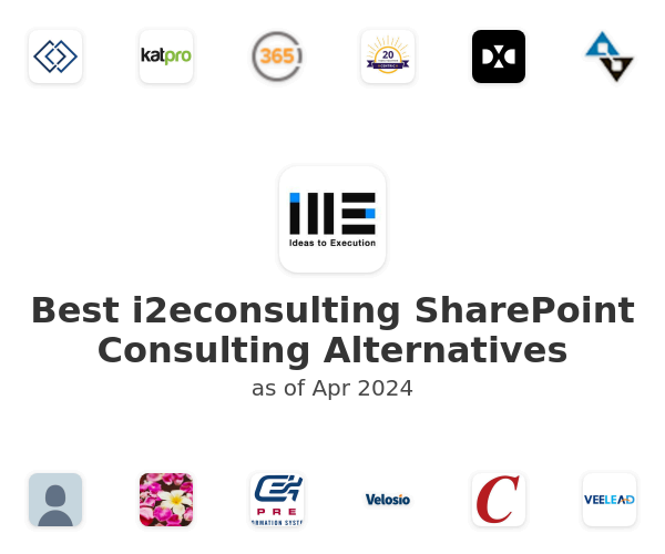 Best i2econsulting SharePoint Consulting Alternatives