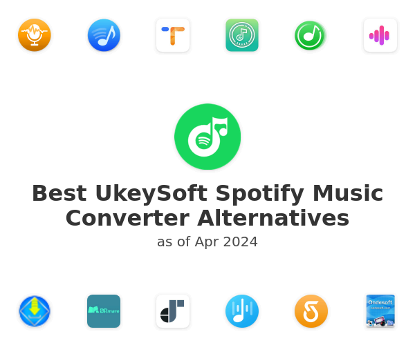 Best UkeySoft Spotify Music Converter Alternatives
