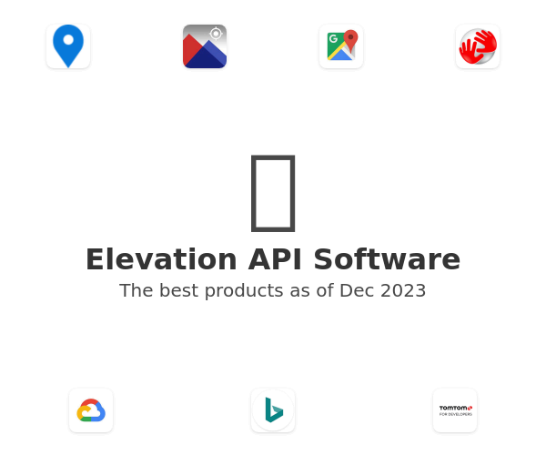 Elevation API Software