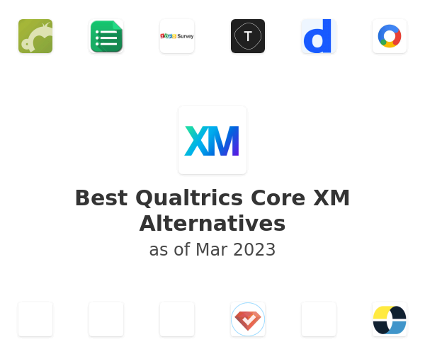 Best Qualtrics Core XM Alternatives