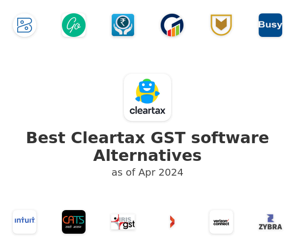Best Cleartax GST software Alternatives