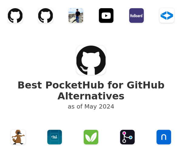Best PocketHub for GitHub Alternatives