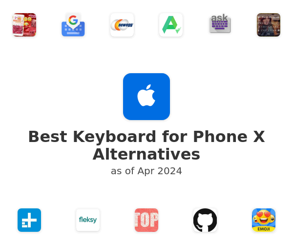 Best Keyboard for Phone X Alternatives