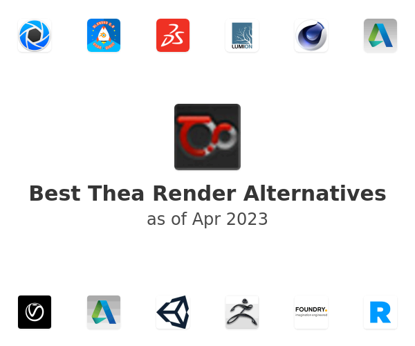 Best Thea Render Alternatives