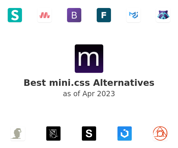 Best mini.css Alternatives