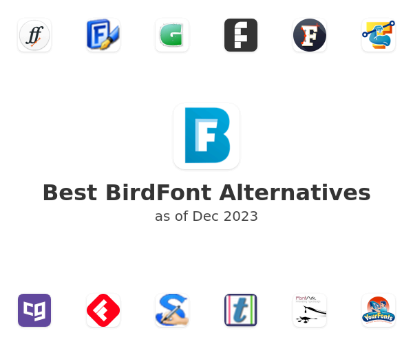 Best BirdFont Alternatives