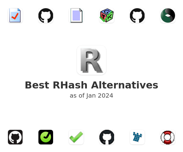 Best RHash Alternatives