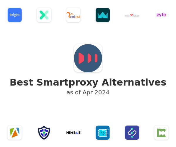 Best Smartproxy Alternatives