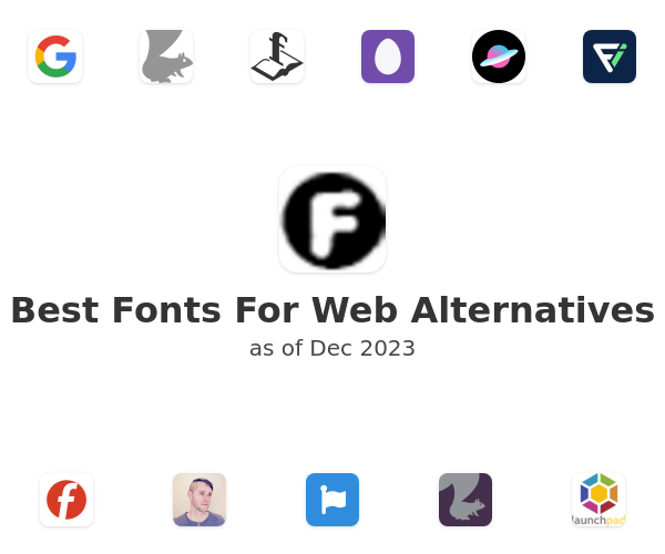 Best Fonts For Web Alternatives