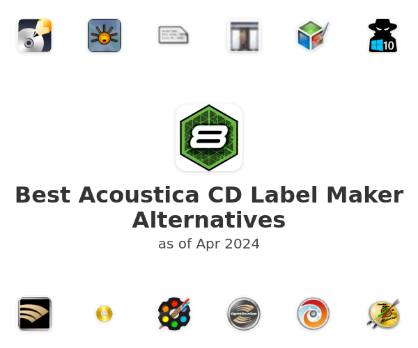 Best Acoustica CD Label Maker Alternatives