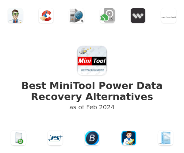 Best MiniTool Power Data Recovery Alternatives