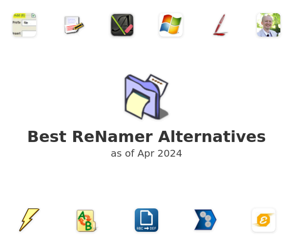 Best ReNamer Alternatives
