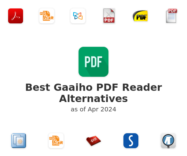 Best Gaaiho PDF Reader Alternatives