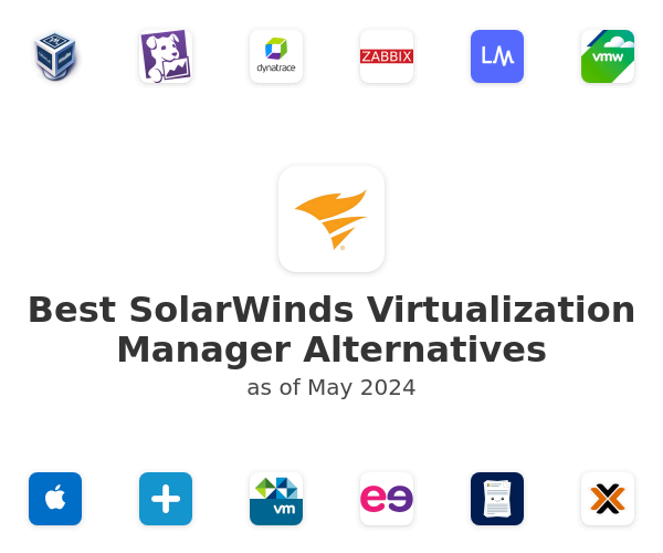 Best SolarWinds Virtualization Manager Alternatives