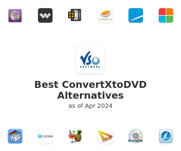 Best ConvertXtoDVD Alternatives