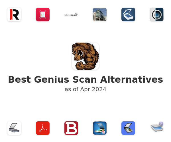 Best Genius Scan Alternatives