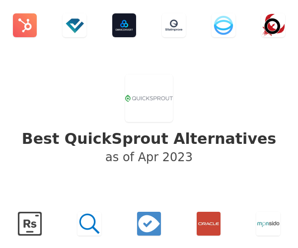 Best QuickSprout Alternatives