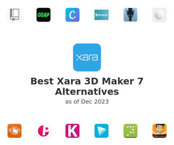 Best Xara 3D Maker 7 Alternatives