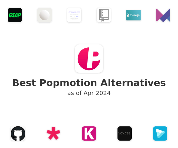 Best Popmotion Alternatives