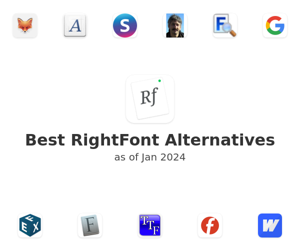 Best RightFont Alternatives